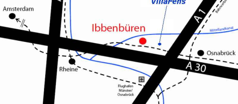 Waar ligt Villa Fens? Waar ligt Villa Fens?